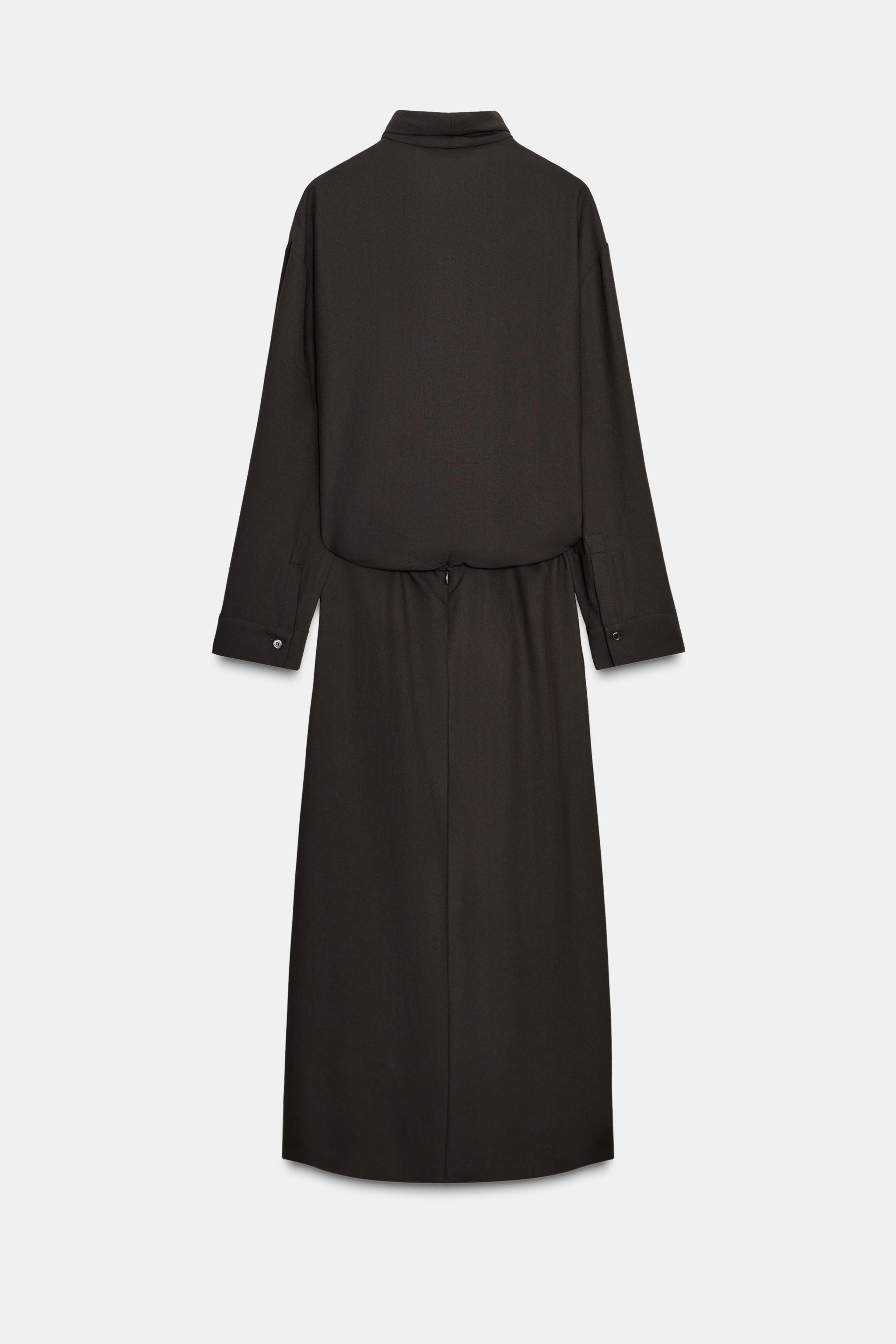 ZW COLLECTION DRAPED DRESS